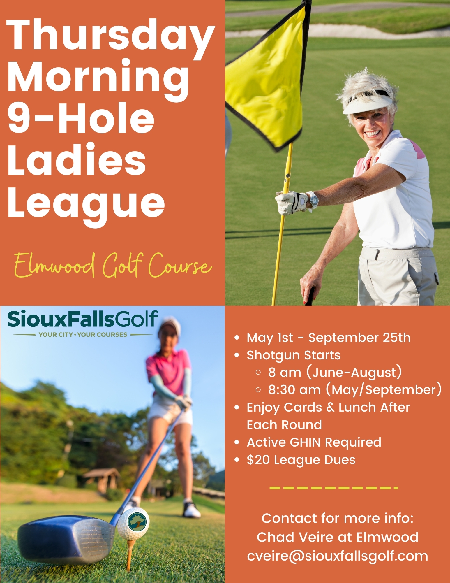 2025 Elmwood Thursday Morning 9 Hole Ladies League